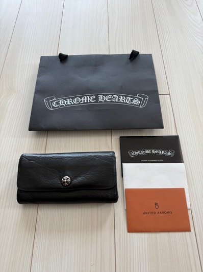 付属品完備/値下げ交渉可能 / 正規品!CHROME HEARTS クロムハーツ JUDY ジュディ ウォレット 財布