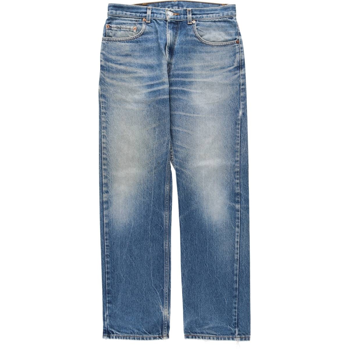 古着 00年代 リーバイス Levi's 505 REGULAR FIT STRAIGHT LEG テーパードデニムパンツ メンズw32相当/eaa634221
