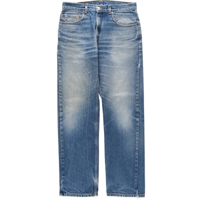 古着 00年代 リーバイス Levi's 505 REGULAR FIT STRAIGHT LEG テーパードデニムパンツ メンズw32相当/eaa634221