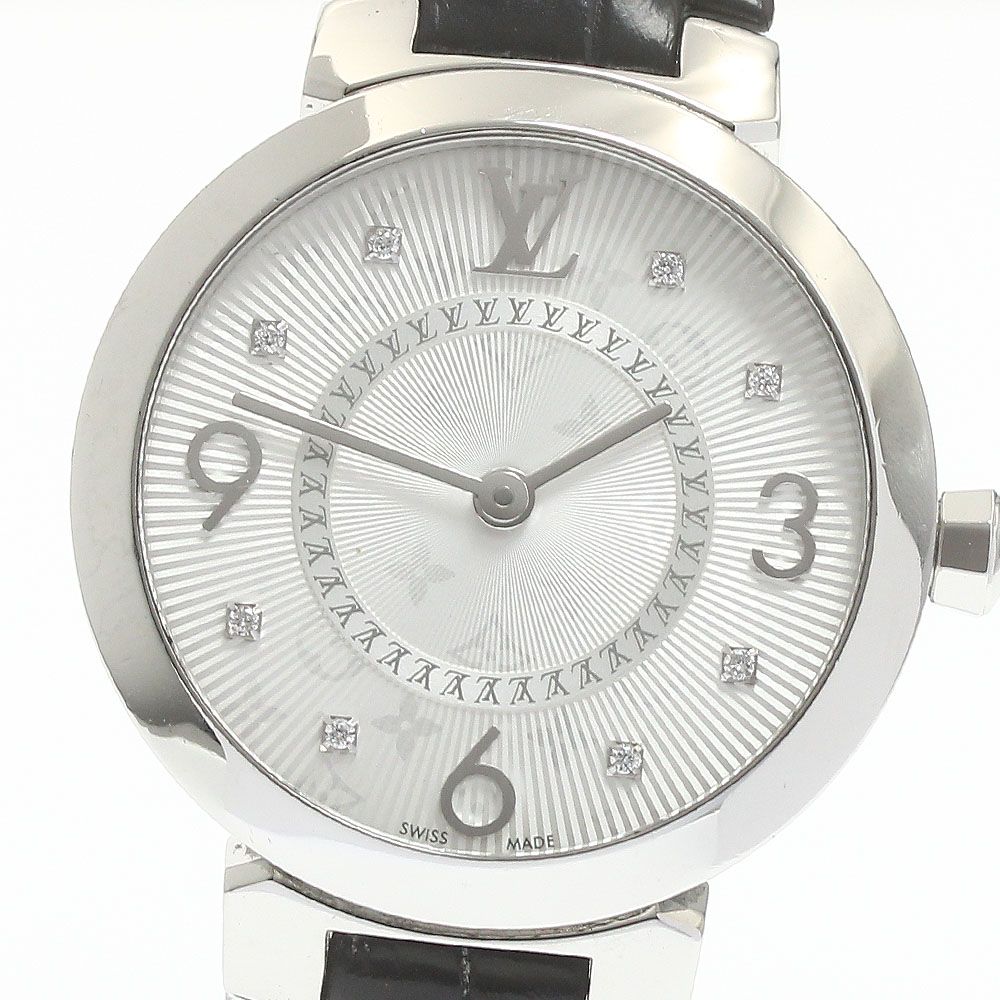 ルイ・ヴィトン タンブール スリム Q12MG レディース 【中古】