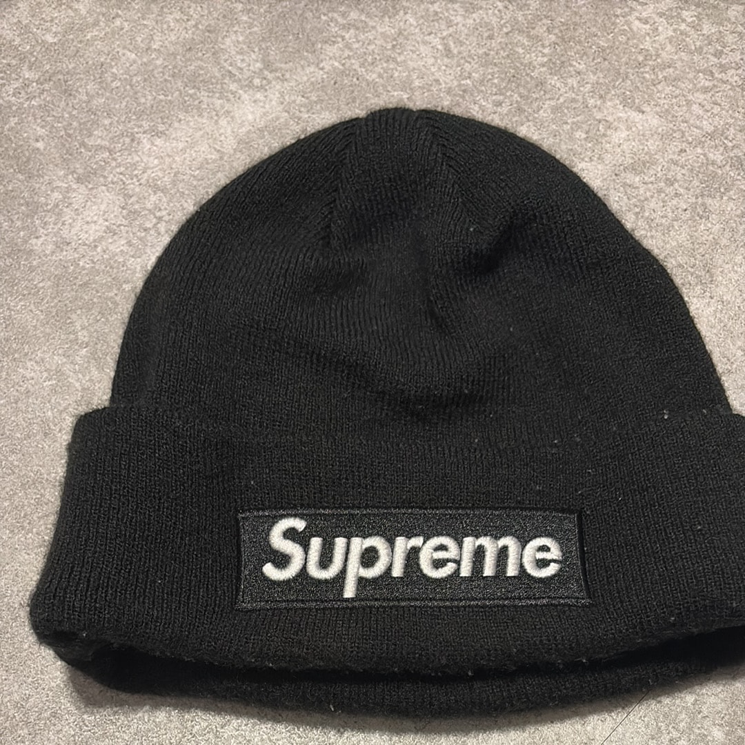 Supreme New Era Box Logo Beanie "Black" (24FW)