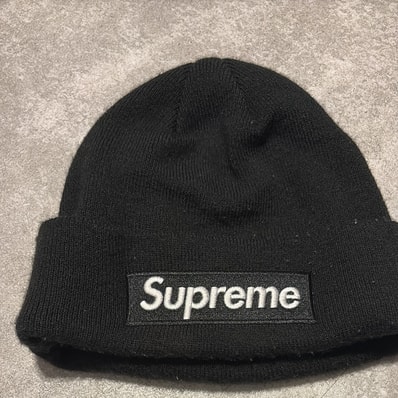 Supreme New Era Box Logo Beanie "Black" (24FW)