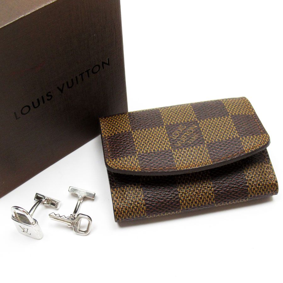 やや傷や汚れあり】ルイ ヴィトン LOUIS VUITTON カフス メタル