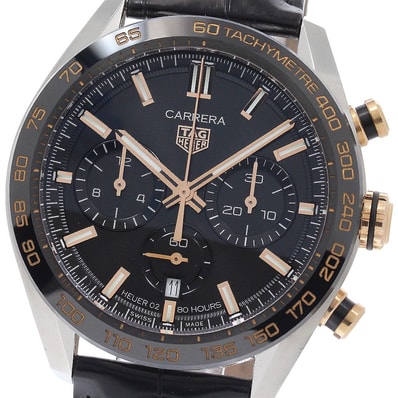 ☆美品 タグホイヤー カレラ キャリバー ホイヤー02 メンズ 【中古】