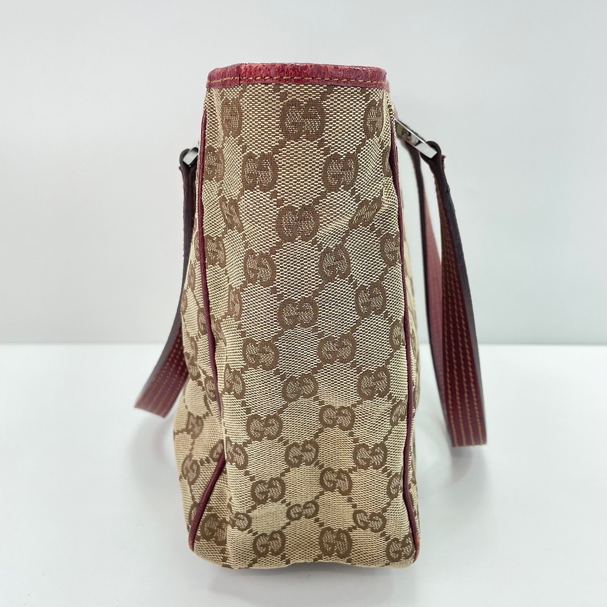 D (傷や汚れあり)】グッチ GUCCI GGキャンバス トートバッグ【中古
