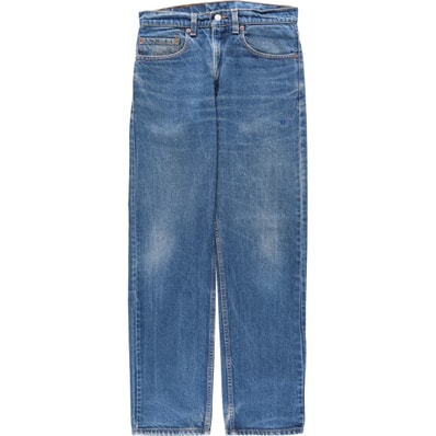 古着 90年代 リーバイス Levi's 505 REGULAR FIT STRAIGHT LEG テーパードデニムパンツ USA製 メンズw31相当 ヴィンテージ/eaa634269