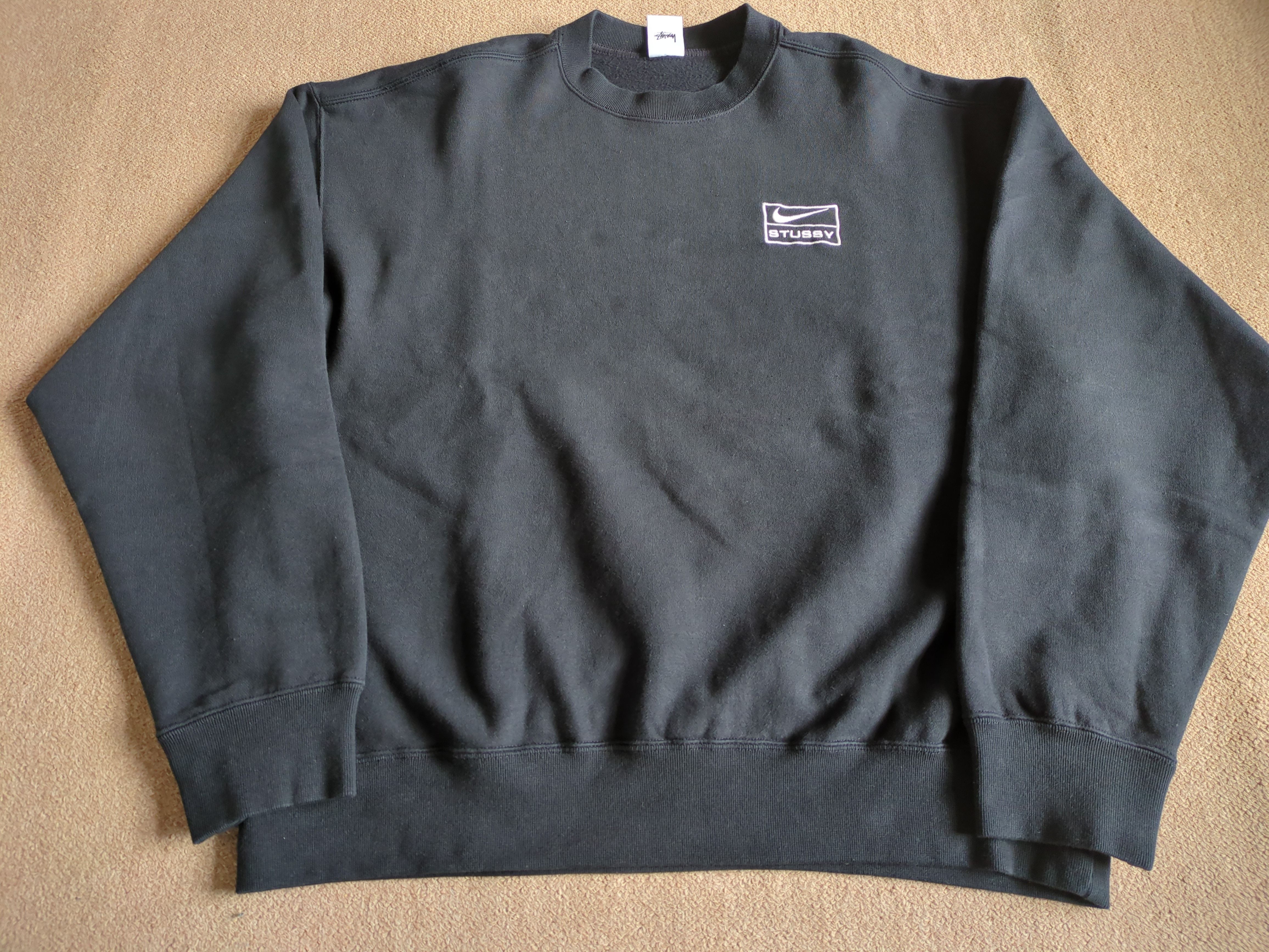 Stussy x Nike Wash Crew (US Size) "Black" DO5310-010
