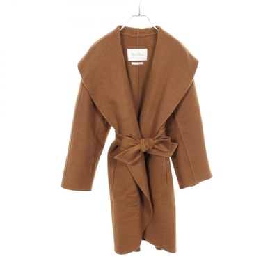マックスマーラ MAX MARA ダブルフェイス 衣料品 アウター カシミヤ レディース ブラウン系 【中古】