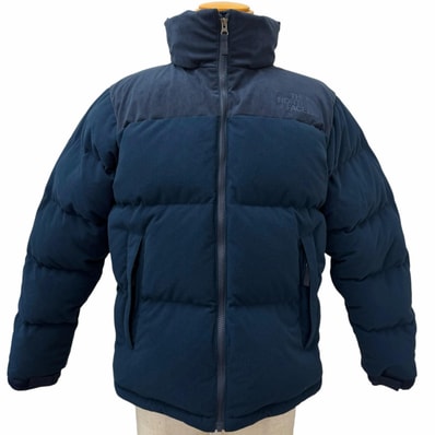 極美品 ザ ノースフェイス ダウンジャケット CORDUROY NUPTSE