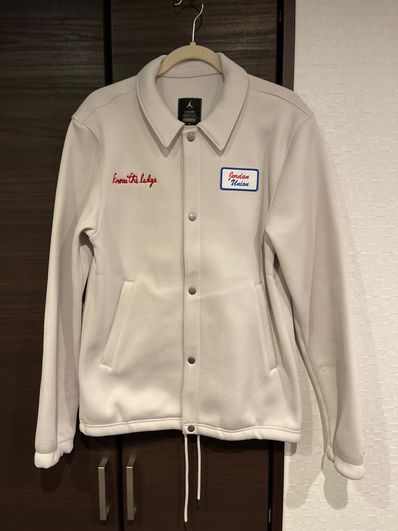 Air Jordan x Union Coaches Jacket "White"