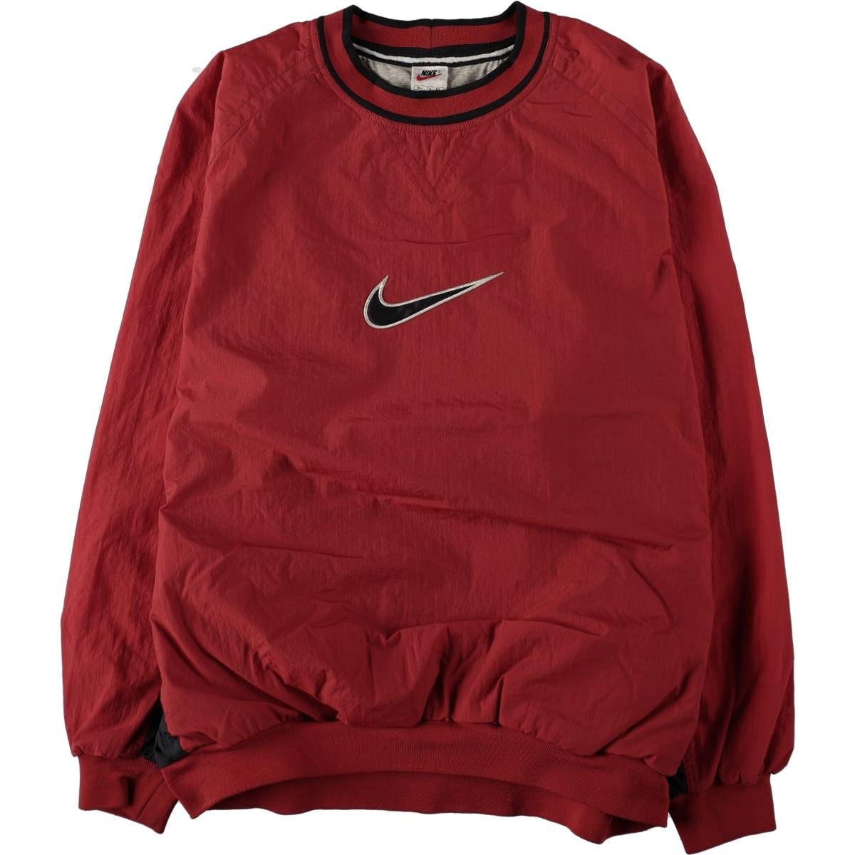 古着 90年代 ナイキ NIKE センターロゴ ナイロンプルオーバー メンズXL相当 ヴィンテージ/eaa673438