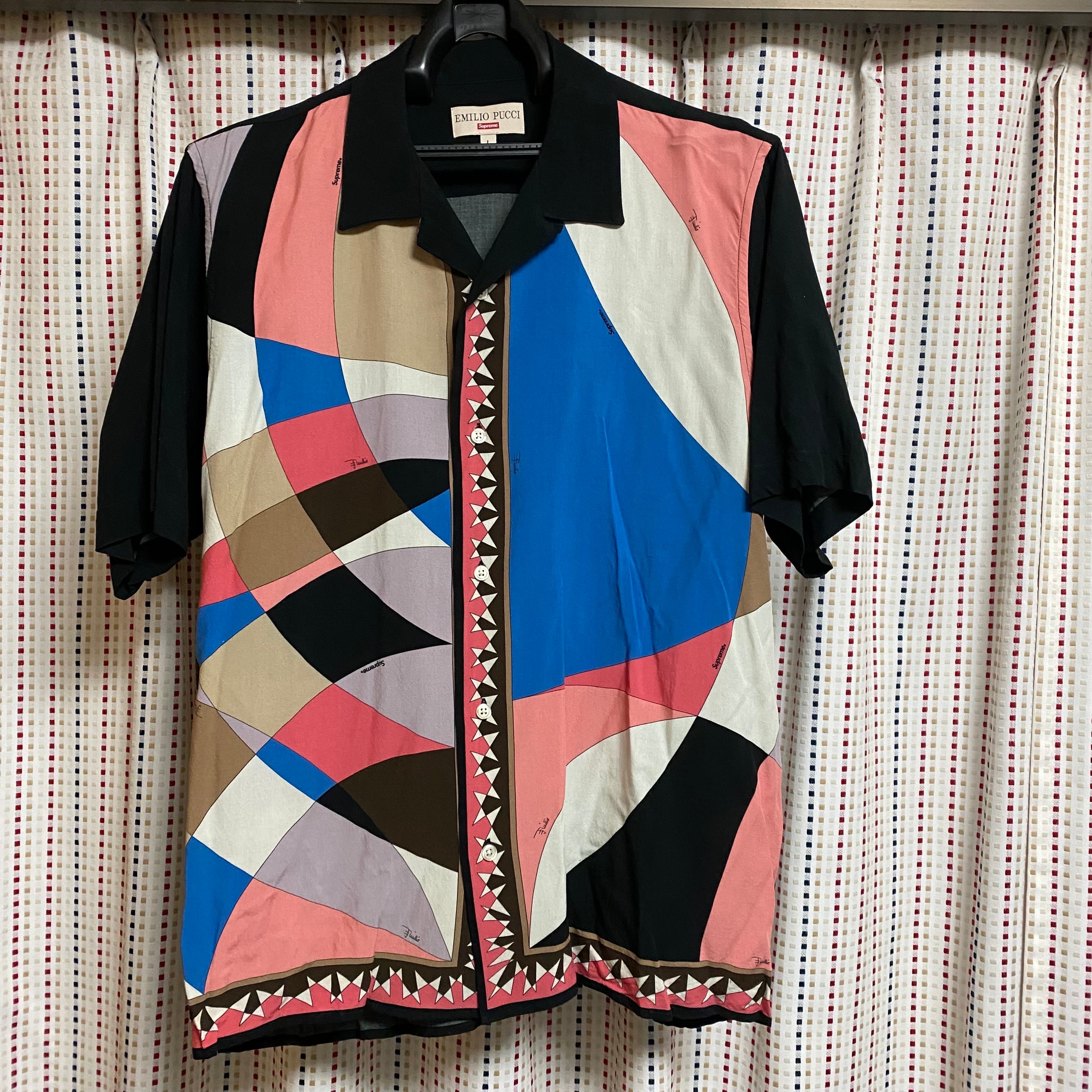 Supreme / Emilio Pucci® S/S Shirt "Pink"