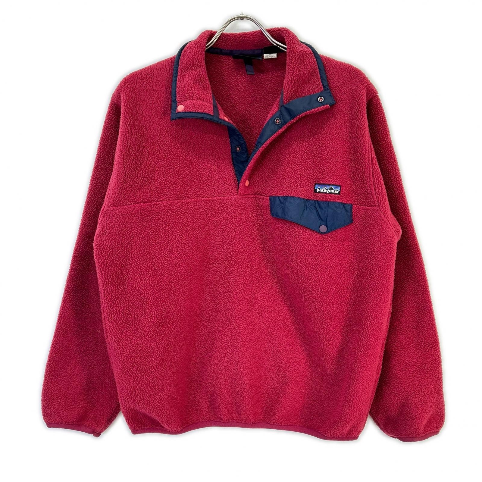 パタゴニア 90S ジャマイカ製 レッド シンチラスナップT S