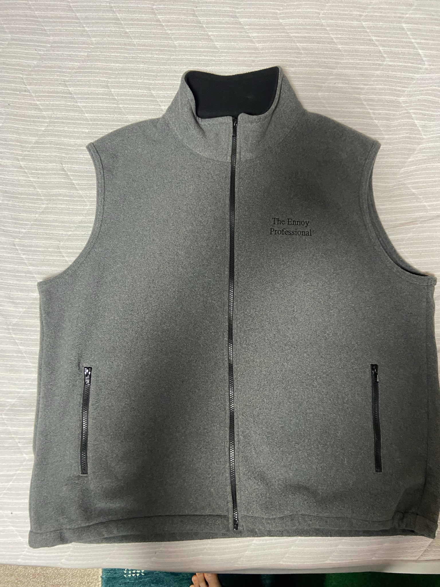 ENNOY Professional Fleece Vest "Gray"