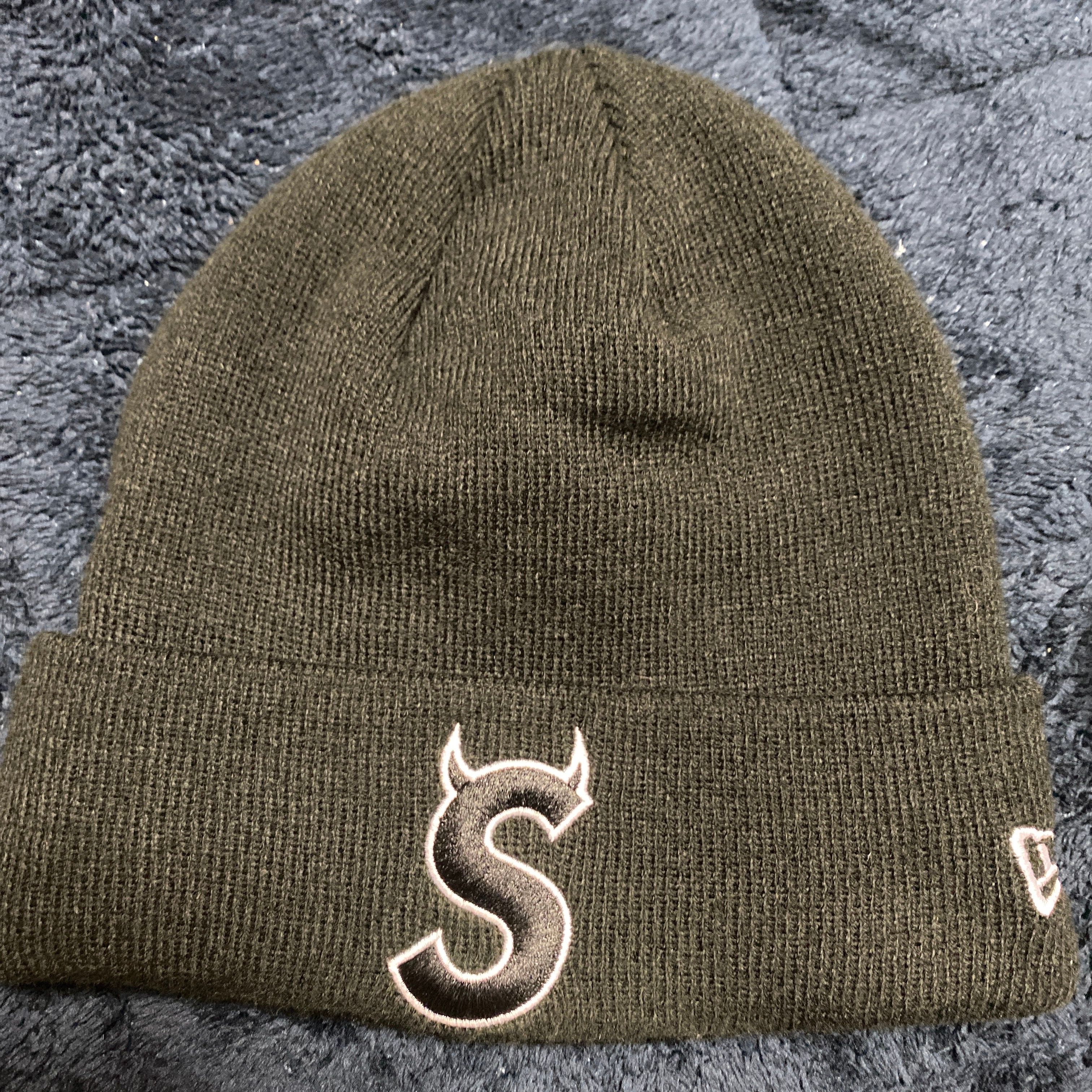Supreme New Era S Logo Beanie "Black" (22FW)