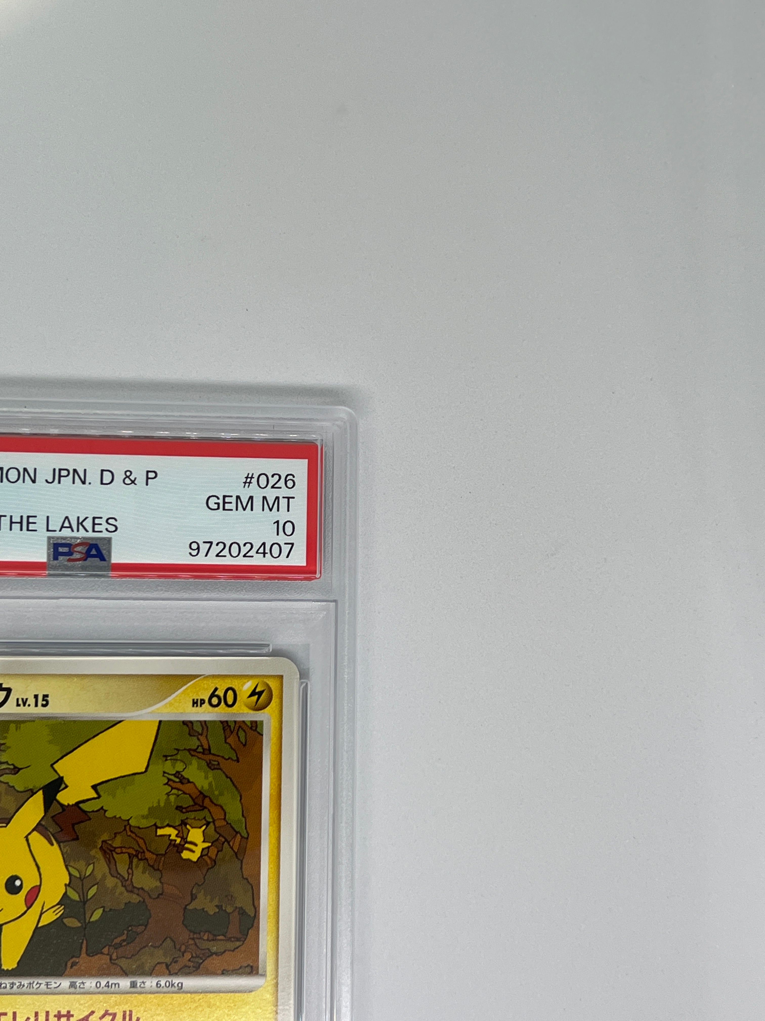 PSA 10]Pikachu LV.15 [DP-P 048](Promotional Card 