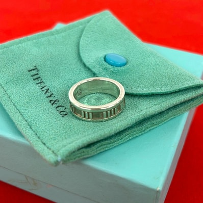 TIFFANY&Co. ティファニー アトラス リング シルバー925 リング・指輪 10号 シルバー
-0512