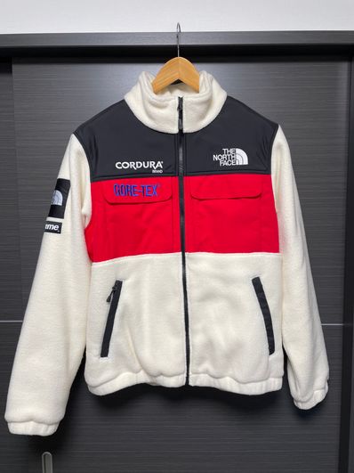 Supreme x The North Face Expedition Fleece Jacket "White"