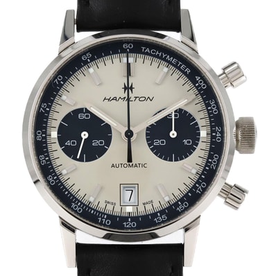 【ノーメンテナンス還元価格】ハミルトン イントラマティックオートクロノ H384160/H38416711 SS 自動巻