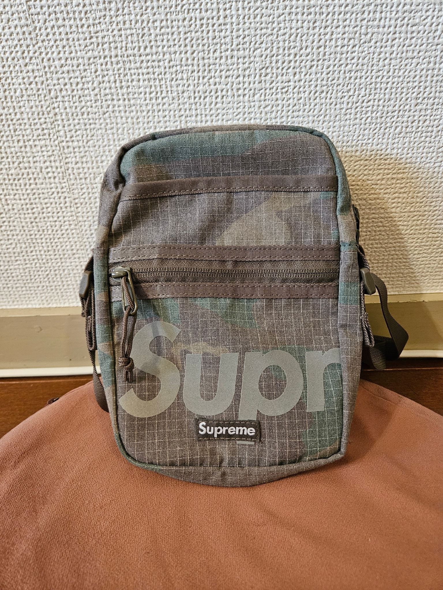 Supreme Shoulder Bag "Woodland Camo" (24SS)