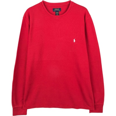 古着 ラルフローレン Ralph Lauren POLO RALPH LAUREN SLEEPWEAR サーマルロングTシャツ メンズL相当/eaa669416