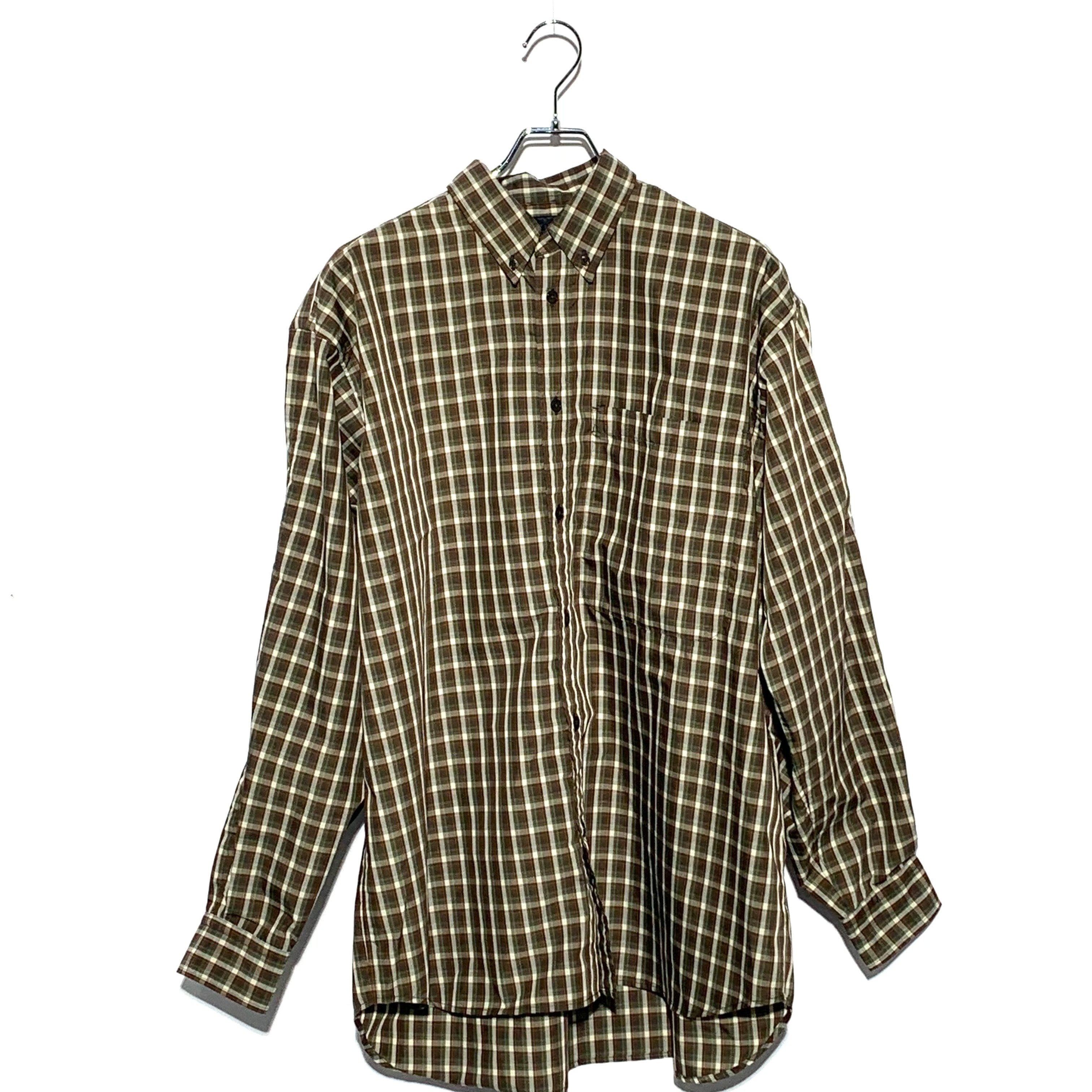 DAIWA PIER39 Tech Button Down Shirts L/S Mini Plaids "Olive"