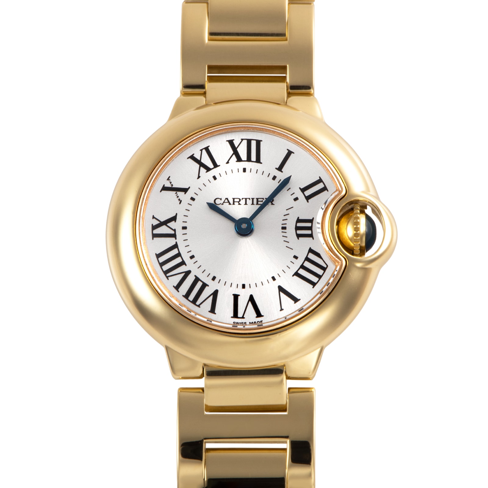 Cartier カルティエ バロンブルーSM W69001Z2 K18YG【中古】
