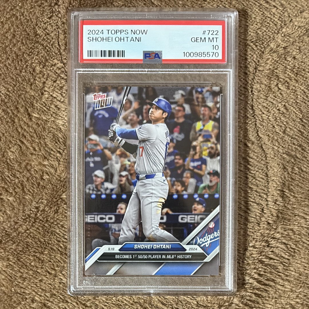 大谷翔平 [722](2024 MLB トップスナウカード「50/50 Club 9/19/24」)