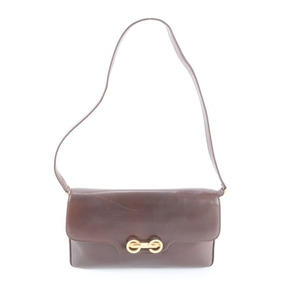 ■美品 グッチ オールドグッチショルダーバッグ レザー