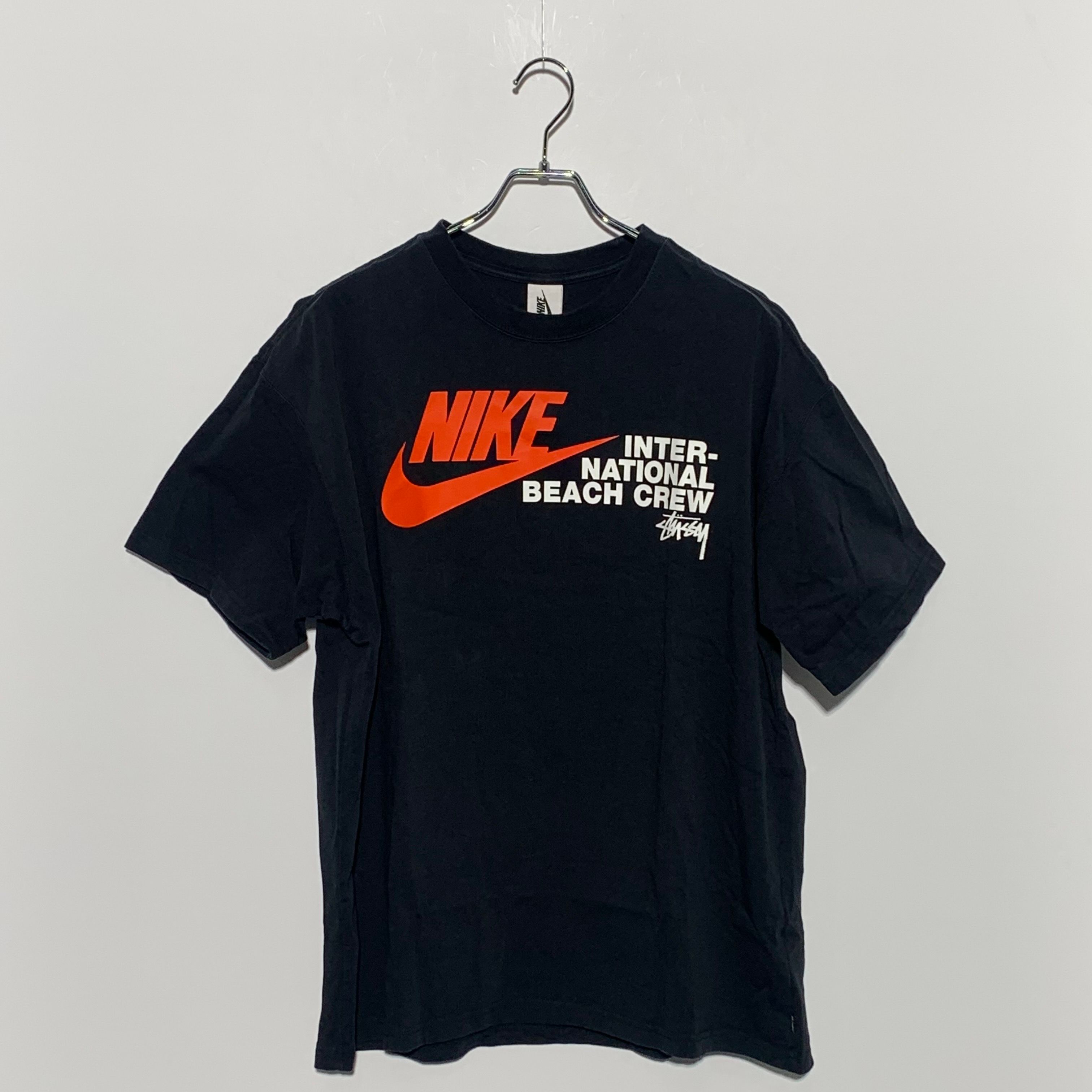 Nike x Stussy International Beach Crew T-Shirt "Black"