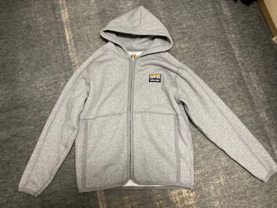 HUMAN MADE OUTDOOR SWEAT FLEECE HOODIE "Grey"