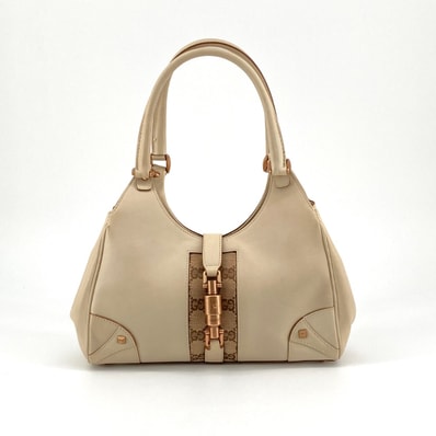 GUCCI(グッチ) ニュージャッキー 124407 ハンドバッグ ホワイト