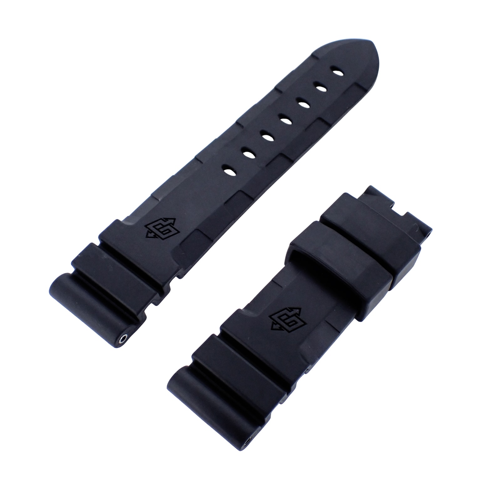 PANERAI パネライ  純正 ラバーベルト 22mm  ブラック  メンズ 時計ベルト