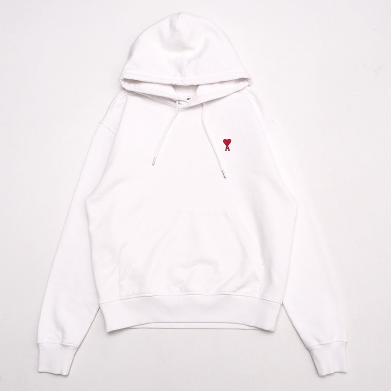 ■未使用品■ami alexandre mattiussi アミアレクサンドルマテュッシ パーカー サイズS ロゴ刺繍 スウェット 20241007/RA1452