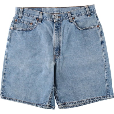 古着 90年代 リーバイス Levi's 550 RELAXED FIT デニムショーツ ショートパンツ USA製 メンズw35相当 ヴィンテージ/eaa653564