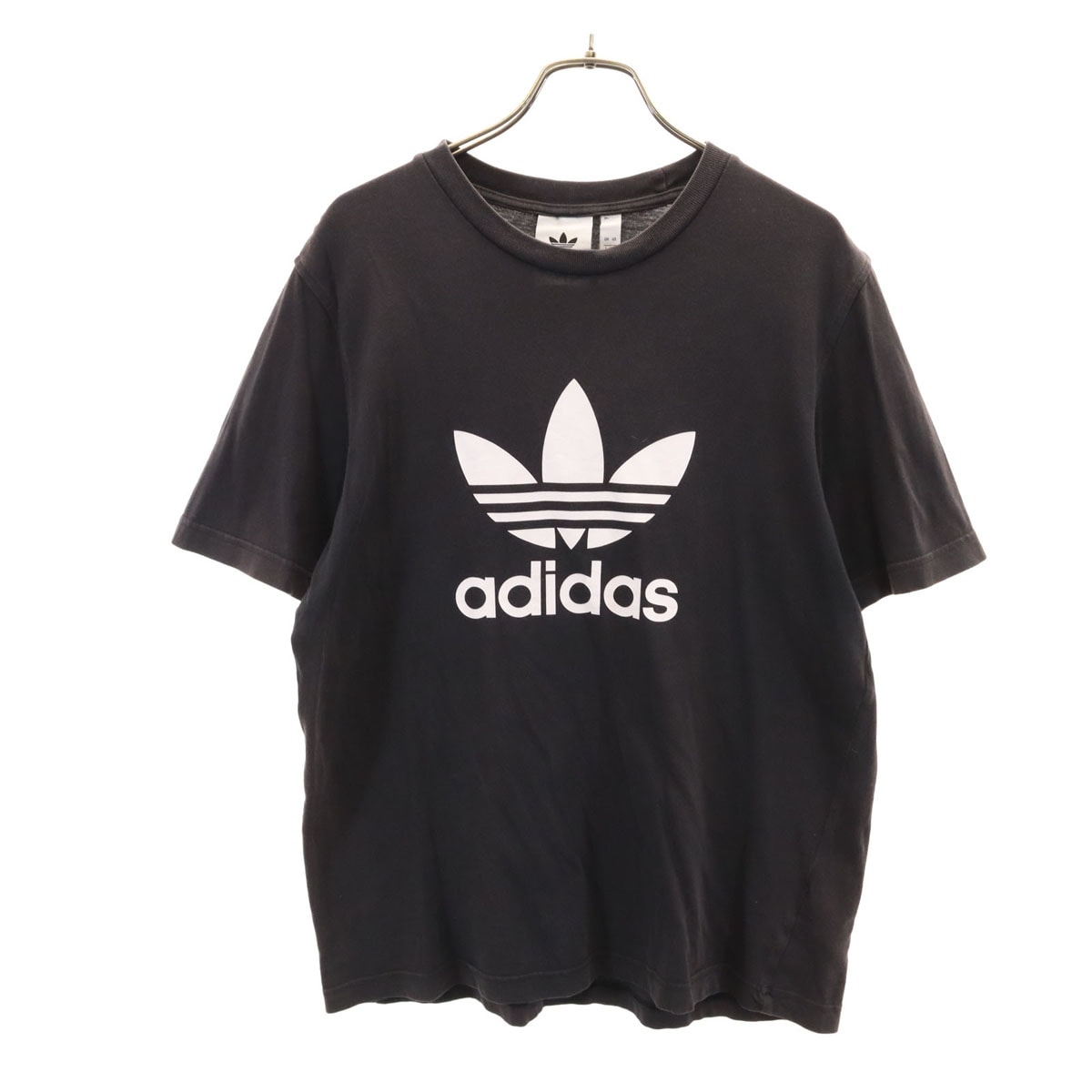 adidas Originals アディダスオリジナルス トレフォイルロゴ 半袖 Tシャツ M ブラック