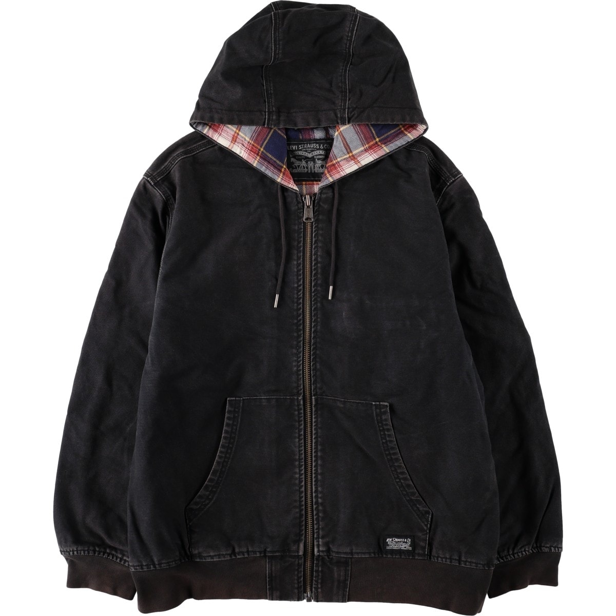 古着 リーバイス Levi's ダックフルジップパーカー メンズM相当/eaa673768