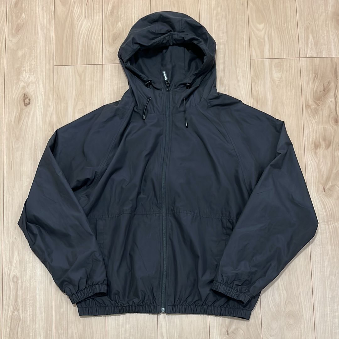 Supreme Lightweight Nylon Hooded Jacket "Black"