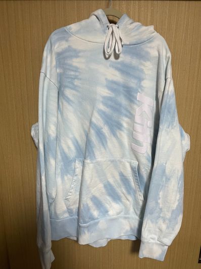 KITH Tie Dye Williams I Hoodie "Blue"