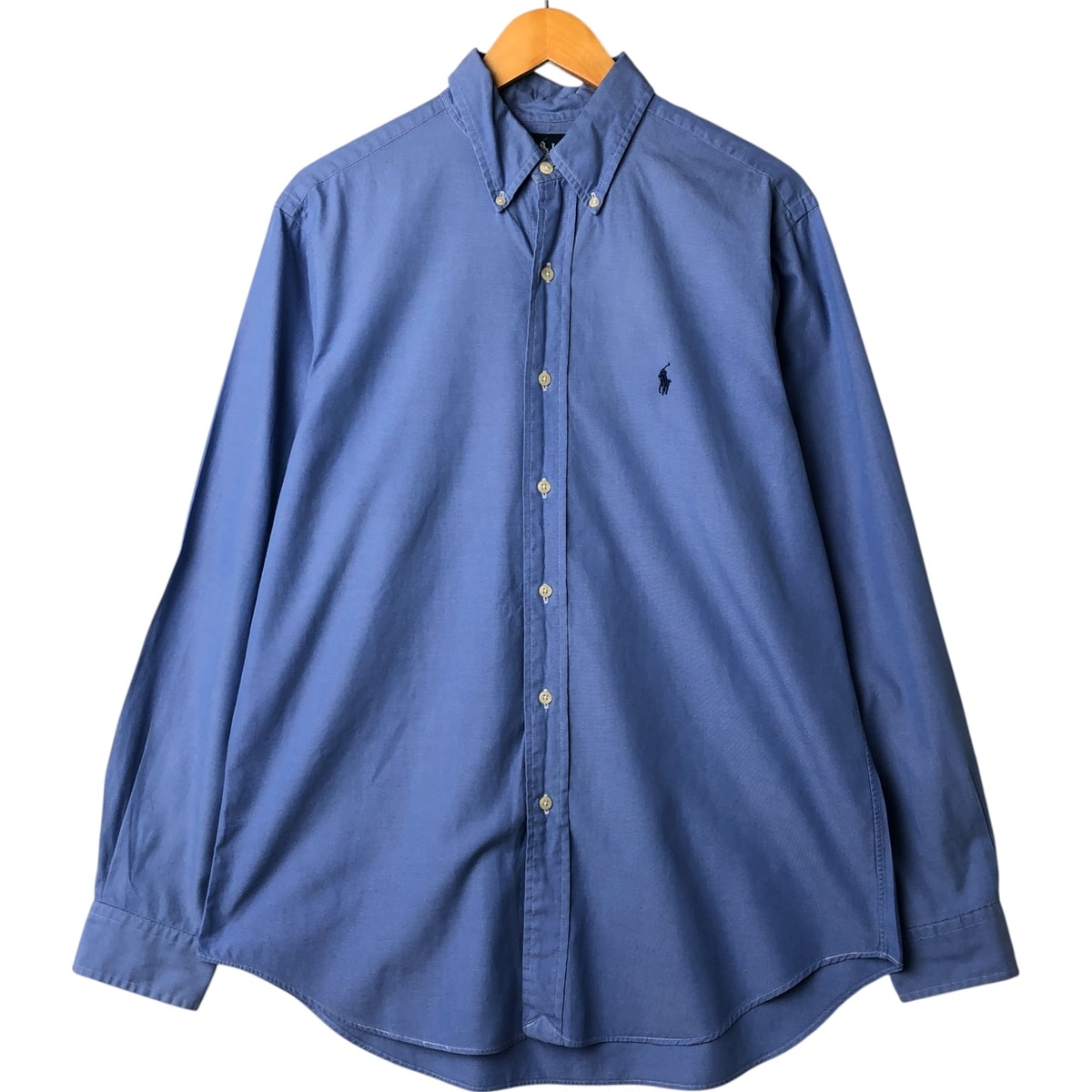 古着 ラルフローレン Ralph Lauren CLASSIC FIT 長袖 ボタンダウンシャツ メンズL相当/eaa563165