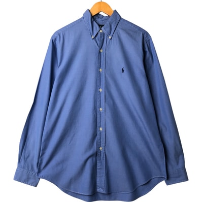 古着 ラルフローレン Ralph Lauren CLASSIC FIT 長袖 ボタンダウンシャツ メンズL相当/eaa563165