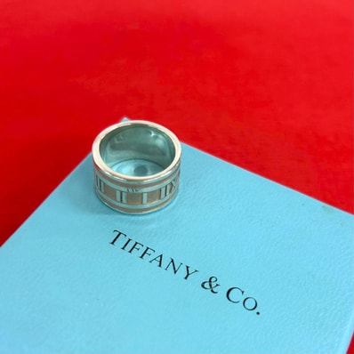 TIFFANY&Co. ティファニー ワイド アトラス リング シルバー925 リング・指輪 13号 シルバー
82754