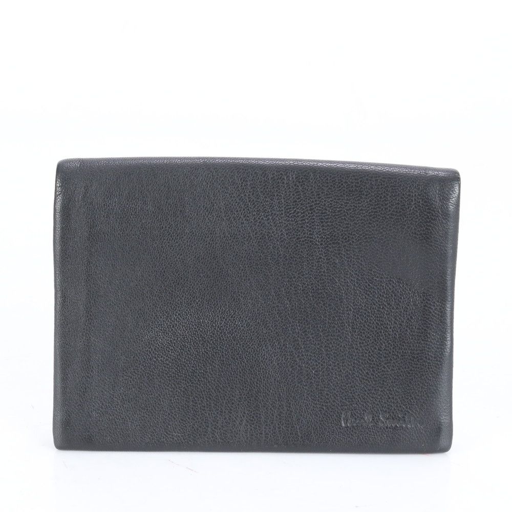 ■極美品 ポールスミス ラム スキン レザーカードケース