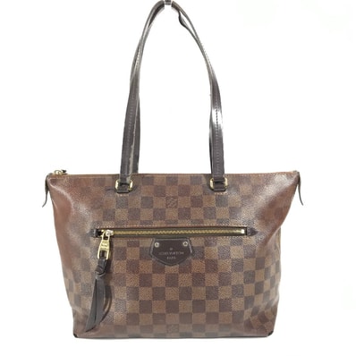 ルイヴィトン LOUIS VUITTON イエナPM N41012 ダミエ トートバッグ カバン 肩掛け ショルダーバッグ ダミエキャンバス エベヌ ブラウン
