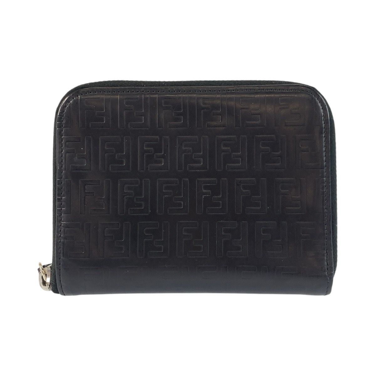 目立った傷や汚れなし】FENDI フェンディ ズッキーノ ブラック