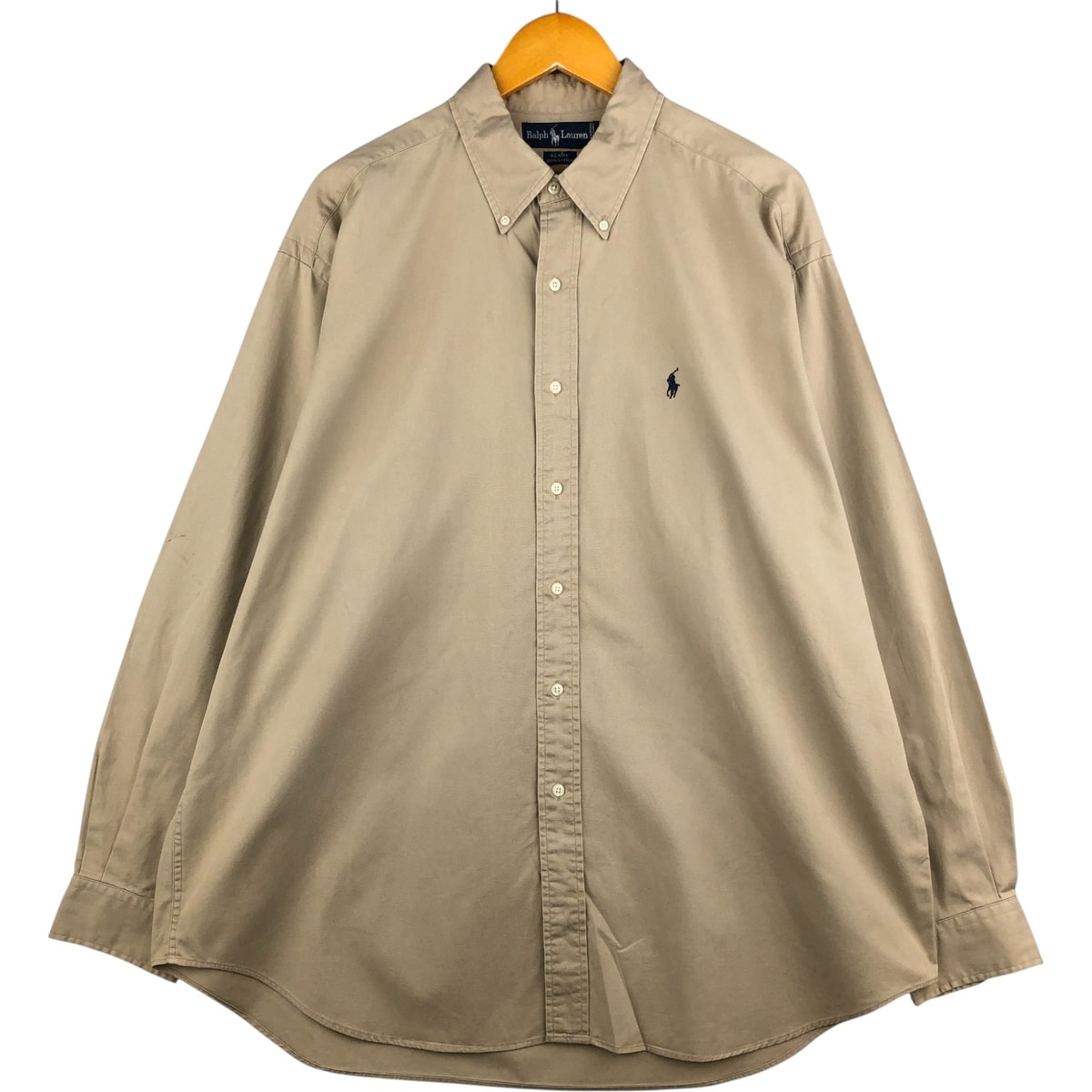 古着 ラルフローレン Ralph Lauren BLAIRE 長袖 ボタンダウンシャツ メンズXL相当/eaa591673