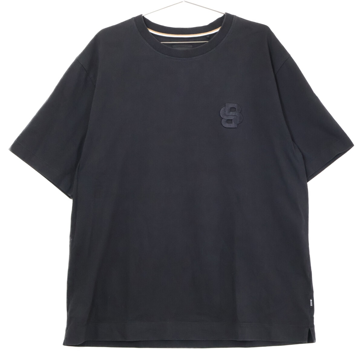 ボス ブラック 50518743 B刺繍 Tシャツ L