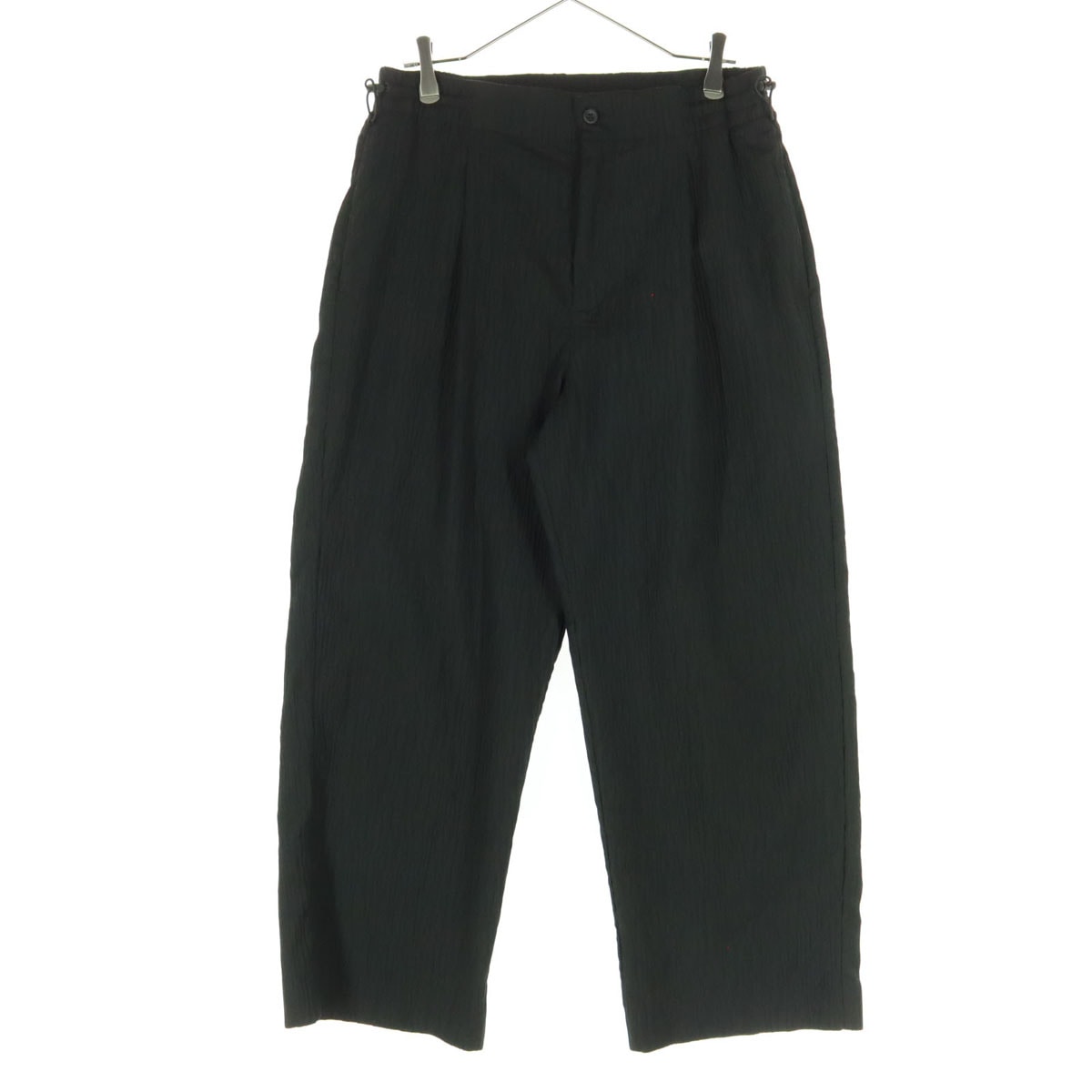 ZARA ザラ ワイド イージーパンツ M ブラック