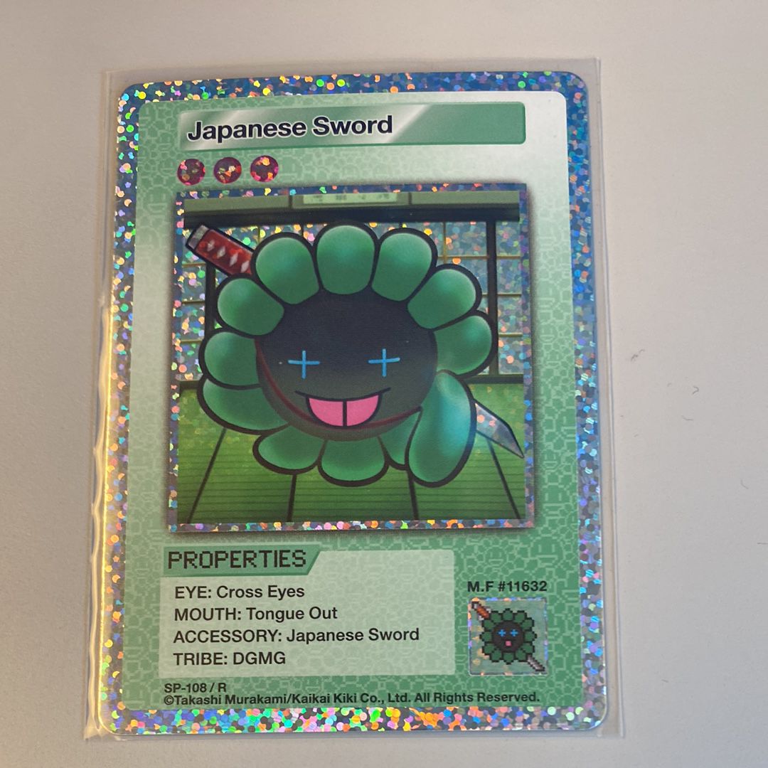 日本刀 R [SP-108]【英語版】(ムラカミフラワーズ 108フラワーズ)