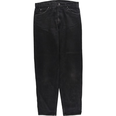 古着 90年代 リーバイス Levi's 550-4159 ブラックデニム テーパードデニムパンツ USA製 メンズw34相当 ヴィンテージ/evb032965